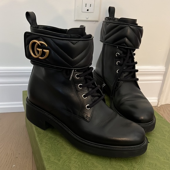 Woman’s double G ankle boot - Picture 4 of 4